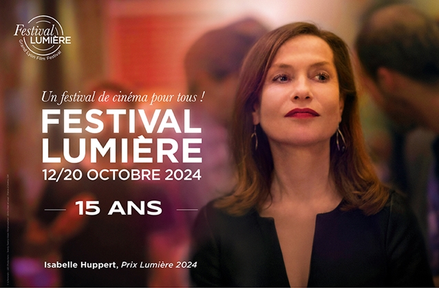 Festival Lumière 2024 : Remise du prix Lumière à Isabelle Huppert horizontale