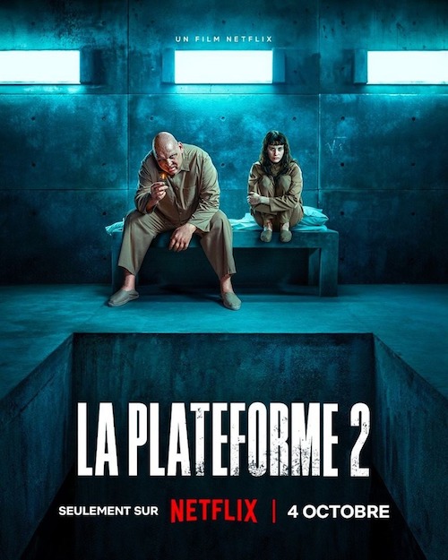 La Plateforme 2 film affiche réalisé par Galder Gaztelu-Urrutia